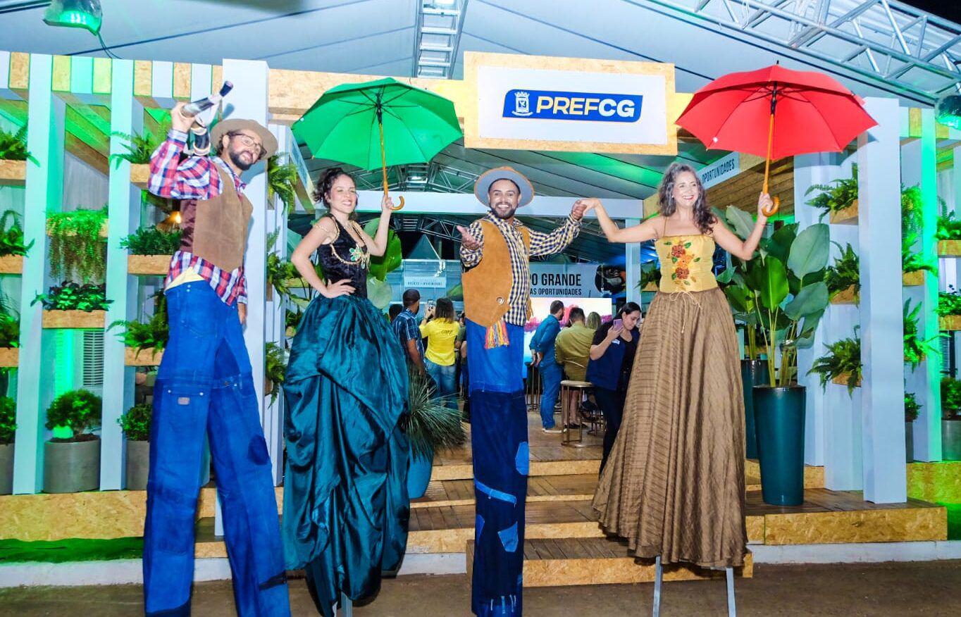 Expogrande 2024: Animais começam a chegar e raças Nelore pintado retornam como destaque deste ano.