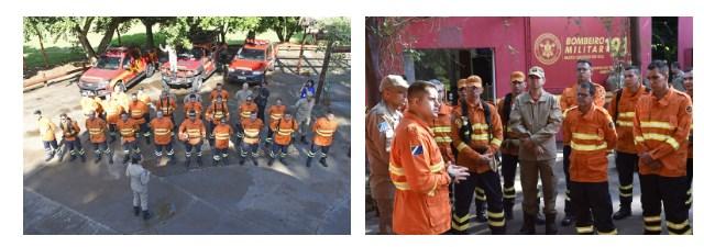 Com ações preventivas e bases avançadas, bombeiros de MS atuam no combate a incêndios florestais no Pantanal. Com ações preventivas e bases avançadas, bombeiros de MS atuam no combate a incêndios florestais no Pantanal.