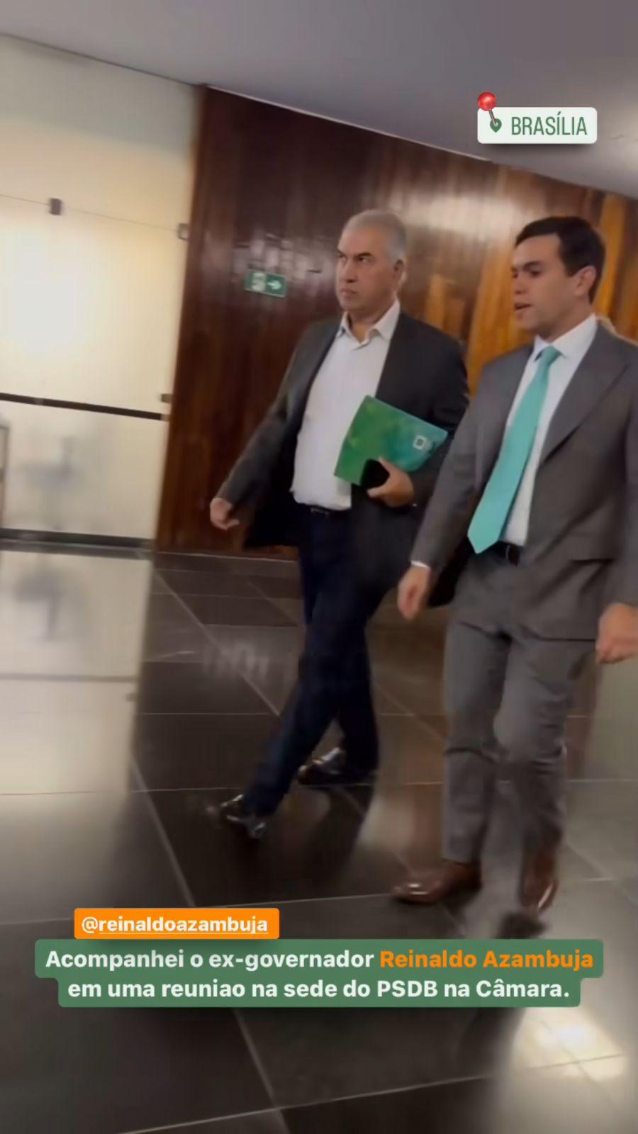 O ex Governador Reinaldo Azambuja recebe missão da Executiva do PSDB de superar 2020.  O ex Governador Reinaldo Azambuja recebe missão da Executiva do PSDB de superar 2020.