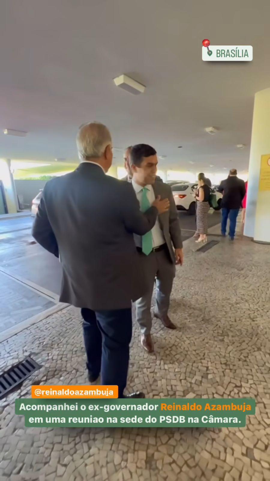 O ex Governador Reinaldo Azambuja recebe missão da Executiva do PSDB de superar 2020.  O ex Governador Reinaldo Azambuja recebe missão da Executiva do PSDB de superar 2020.