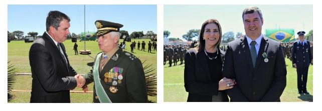 Governador destaca parceria e papel do Exército no desenvolvimento do Brasil. Governador destaca parceria e papel do Exército no desenvolvimento do Brasil.