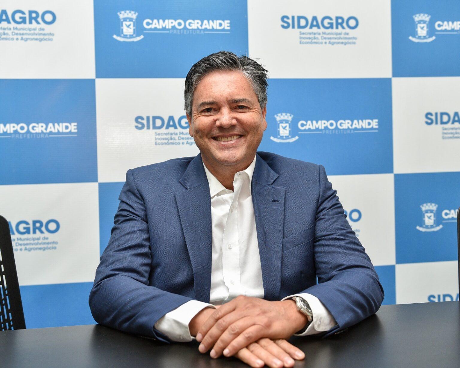 Ademar Silva Junior assume o comando da Secretaria Municipal de Inovação, Desenvolvimento Econômico e Agronegócio de Campo Grande Sidagro. Ademar Silva Junior assume o comando da Secretaria Municipal de Inovação, Desenvolvimento Econômico e Agronegócio de Campo Grande Sidagro.