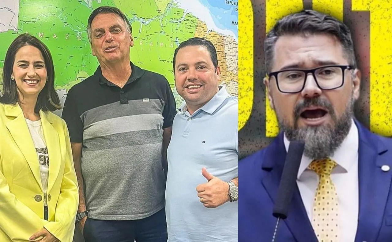 Agenda de Bolsonaro em MS tem briga por roteiro e suspense com esposa de deputado. Agenda de Bolsonaro em MS tem briga por roteiro e suspense com esposa de deputado.
