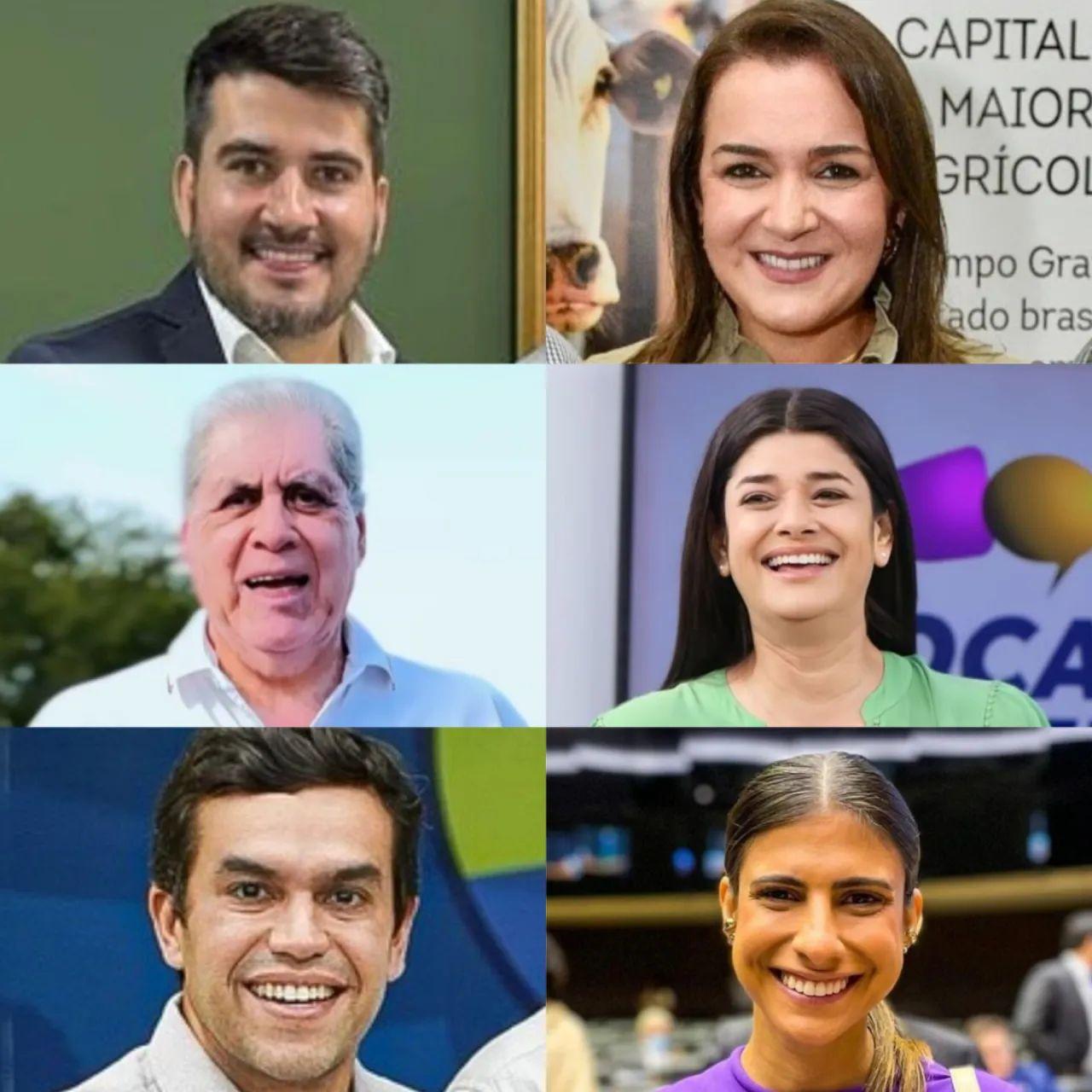 André Puccinelli e Rose Modesto são os mais conhecidos e maioria não conhece Beto Pereira, Camila Jara e Rafael  Tavares. André Puccinelli e Rose Modesto são os mais conhecidos e maioria não conhece Beto Pereira, Camila Jara e Rafael  Tavares.