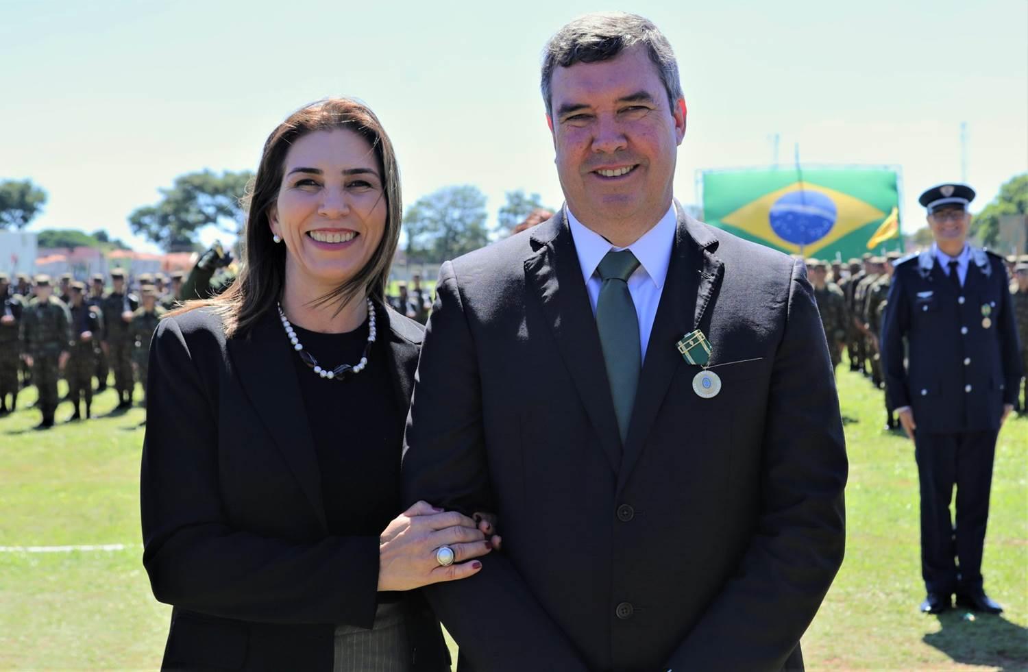 Governador destaca parceria e papel do Exército no desenvolvimento do Brasil. Governador destaca parceria e papel do Exército no desenvolvimento do Brasil.