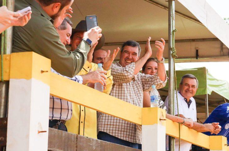 Governo de MS valoriza cultura do Estado e apoia encontro de laço comprido em São Gabriel do Oeste. Governo de MS valoriza cultura do Estado e apoia encontro de laço comprido em São Gabriel do Oeste.