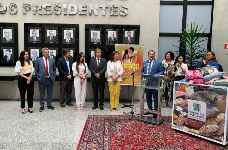 Solidariedade: Governo e Assembleia Legislativa se unem na campanha “Seu Abraço Aquece” Solidariedade: Governo e Assembleia Legislativa se unem na campanha “Seu Abraço Aquece”