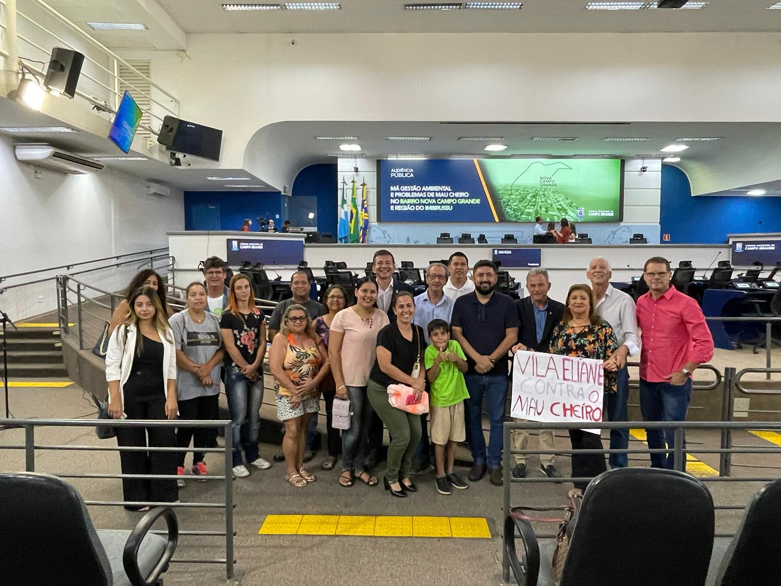 Vereador Zé da Farmácia preside Audiência Pública sobre mau cheiro no Imbirussu.