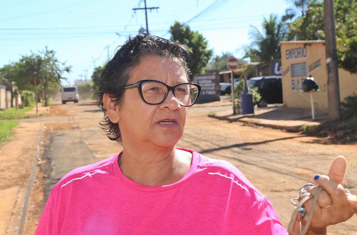 Emblemática, obra de pavimentação que liga o Bairro Serradinho ao Núcleo Industrial já muda região Imbirussu em Campo Grande.