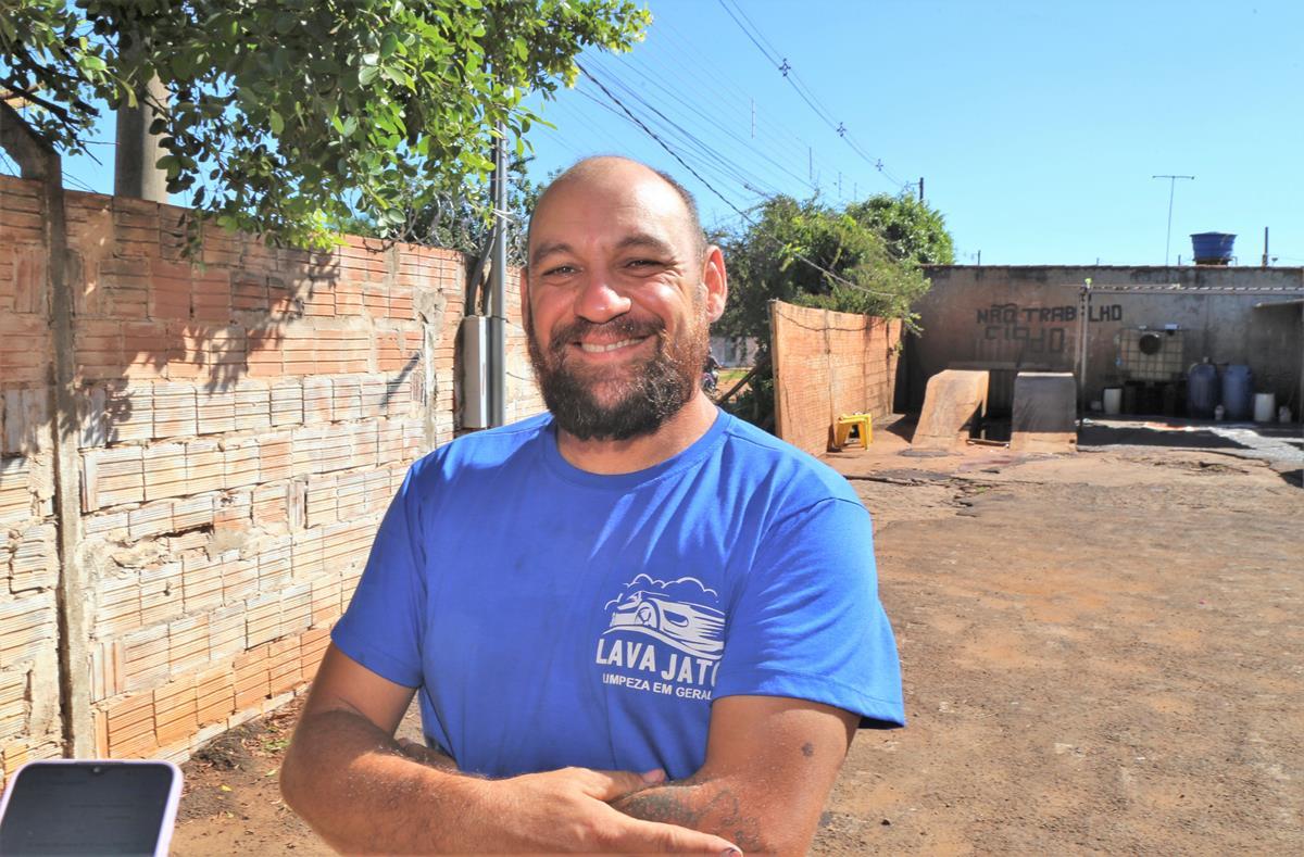 Emblemática, obra de pavimentação que liga o Bairro Serradinho ao Núcleo Industrial já muda região Imbirussu em Campo Grande.