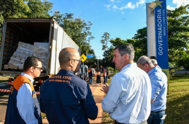 Rio Grande do Sul: Equipes de Mato Grosso do Sul resgatam mais de 35 pessoas em um dia. Rio Grande do Sul: Equipes de Mato Grosso do Sul resgatam mais de 35 pessoas em um dia.