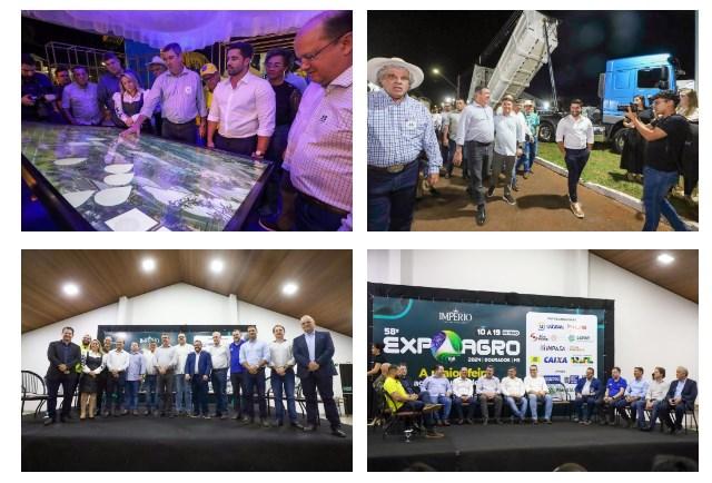 Com apoio do Governo, Expoagro inicia com grande expectativa de negócios e de público em Dourados. Com apoio do Governo, Expoagro inicia com grande expectativa de negócios e de público em Dourados.