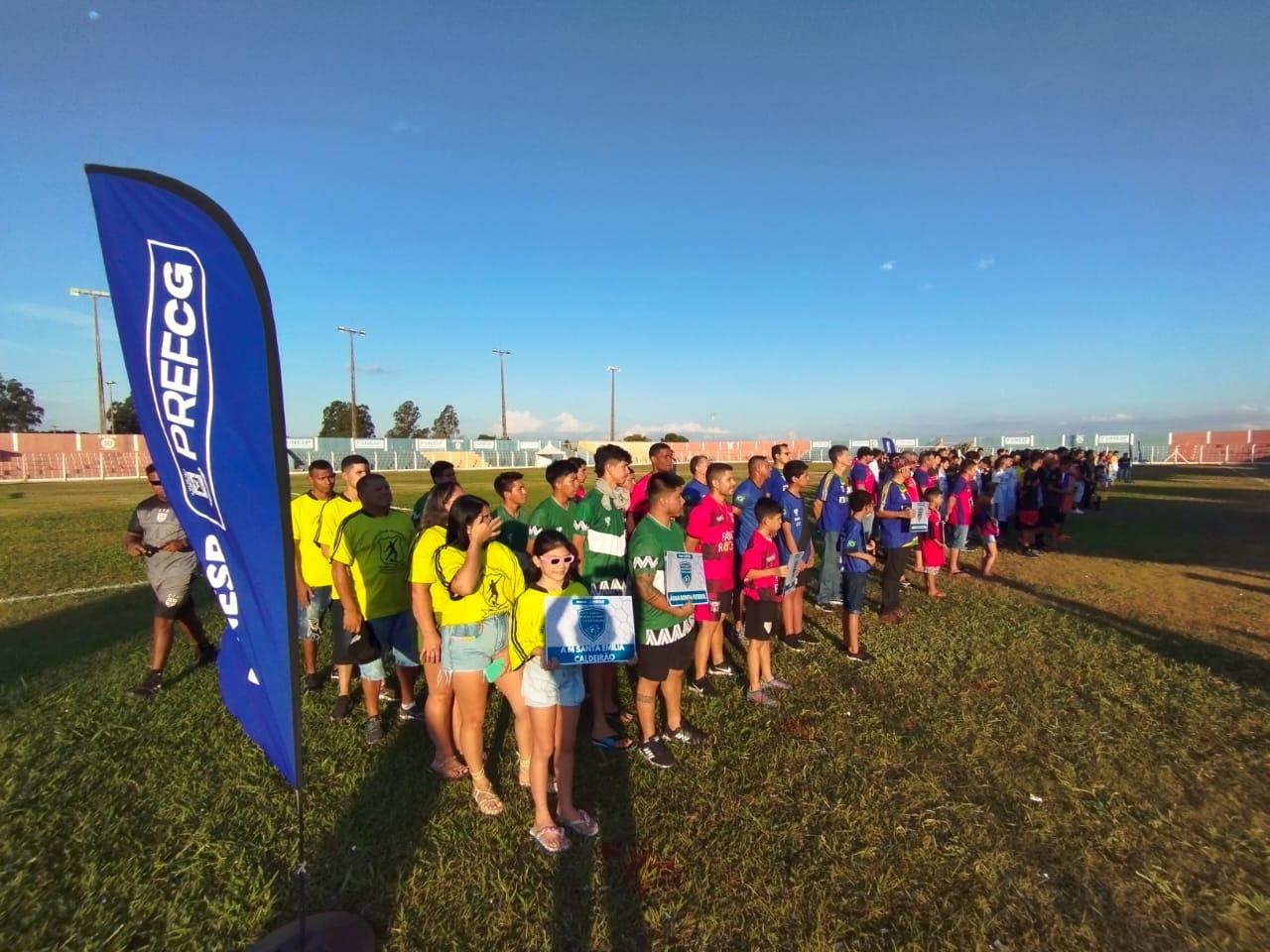 Atividades esportivas da Funesp marcam ato solidário na Capital.