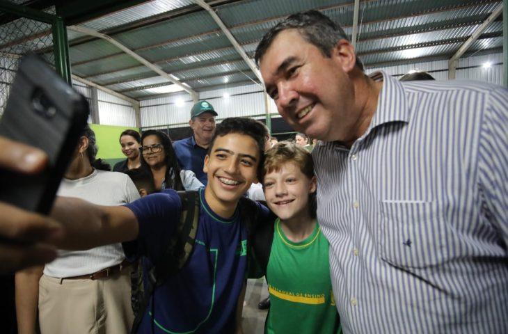 Investimento: duas escolas e obra de acesso a distrito são entregues pelo Governo de MS em Eldorado. Investimento: duas escolas e obra de acesso a distrito são entregues pelo Governo de MS em Eldorado.