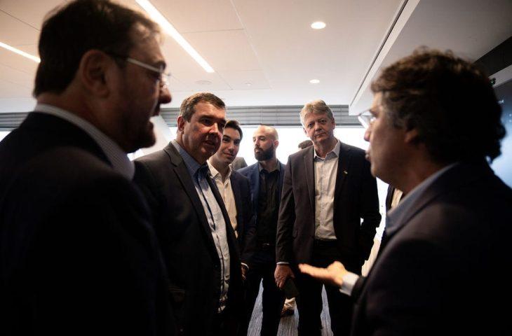 MS DAY: governador Eduardo Riedel apresenta Estado e oportunidades a instituições financeiras em Nova Iorque. MS DAY: governador Eduardo Riedel apresenta Estado e oportunidades a instituições financeiras em Nova Iorque.