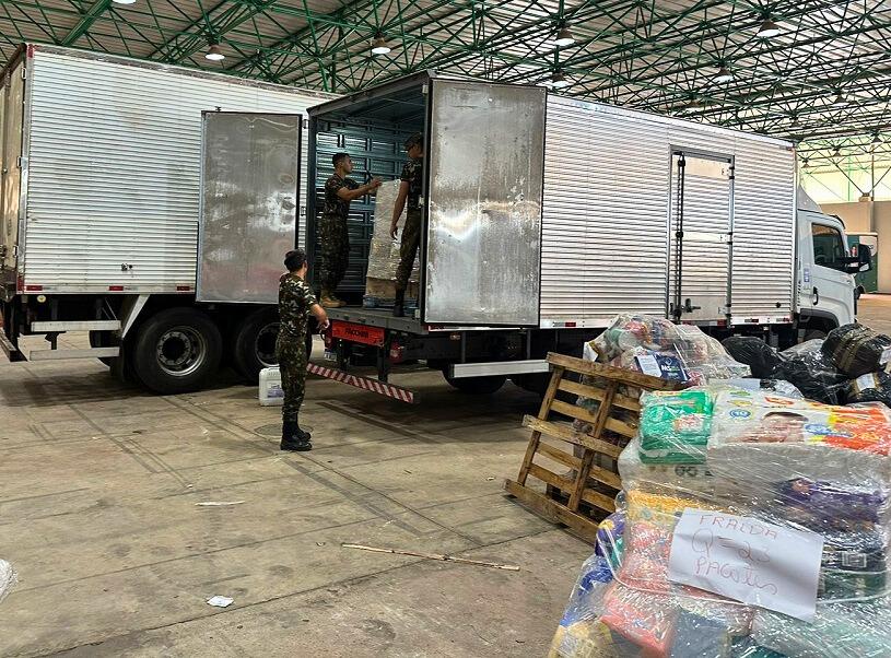 Polícia Penal participa de caravana que levará doações à população gaúcha.