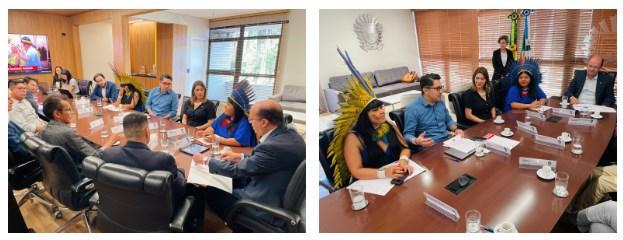 Governo do Estado e MPI assinam termo para garantia da cidadania dos povos indígenas.