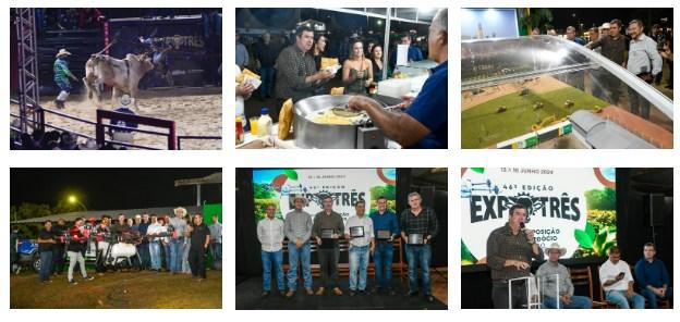 Com apoio do Governo, Expotrês apresenta novas tecnologias do agro e leva entretenimento ao público.