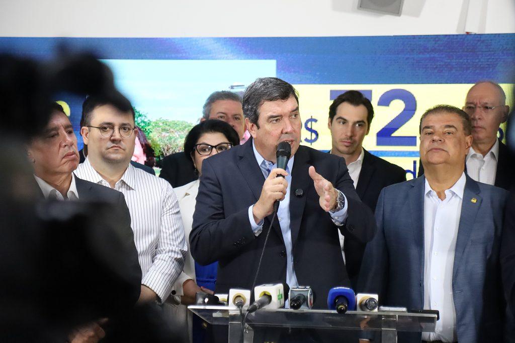 Governo de MS libera R$ 72 milhões em emendas para atender entidades, hospitais e 79 municípios. Governo de MS libera R$ 72 milhões em emendas para atender entidades, hospitais e 79 municípios.