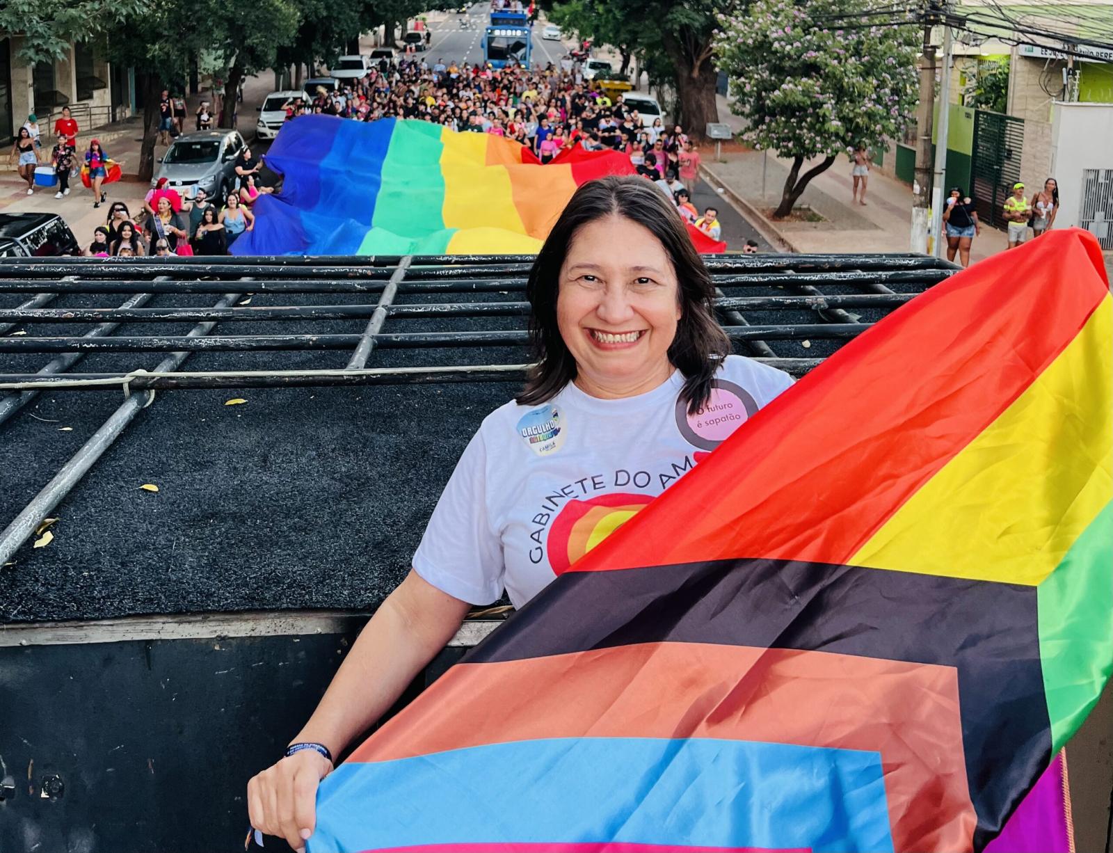 Após audiência promovida pela Vereadora Luiza Ribeiro, deputados solicitam criação do Conselho Municipal de Políticas LGBTQIAPN+ em Campo Grande. Após audiência promovida pela Vereadora Luiza Ribeiro, deputados solicitam criação do Conselho Municipal de Políticas LGBTQIAPN+ em Campo Grande.
