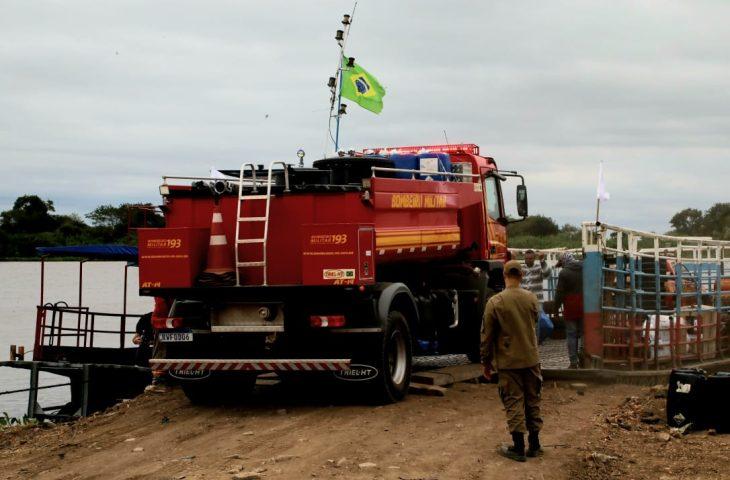 Operação inédita em MS garante atuação dos bombeiros em áreas de difícil acesso do Pantanal.