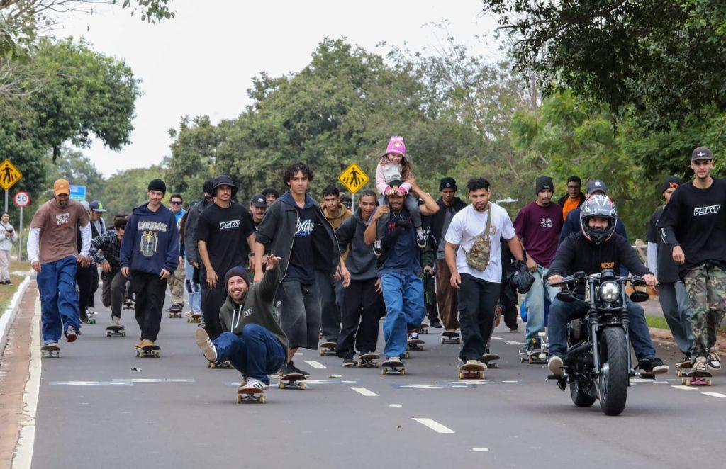 Governo de MS anuncia investimentos para impulsionar a prática do skate no Estado.