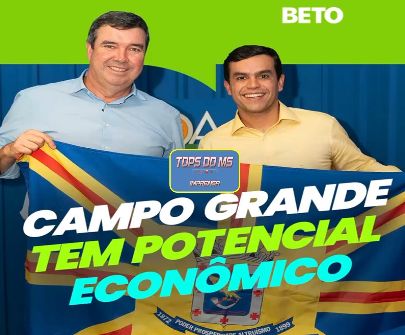 O Governador Eduardo  Riedel junto com o pré-candidato a prefeito de Campo Grande Beto Pereira,  ajustam retomada de investimentos para a Capital Morena. O Governador Eduardo  Riedel junto com o pré-candidato a prefeito de Campo Grande Beto Pereira,  ajustam retomada de investimentos para a Capital Morena.