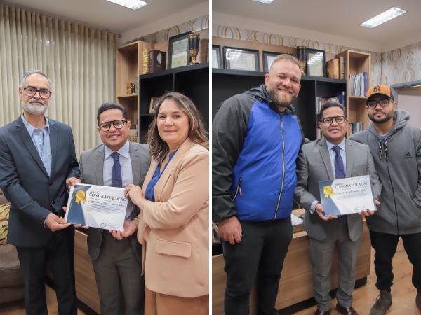 Pizzaria com 25 anos de tradição e fabricante de gelo recebem Congratulação de Papy.