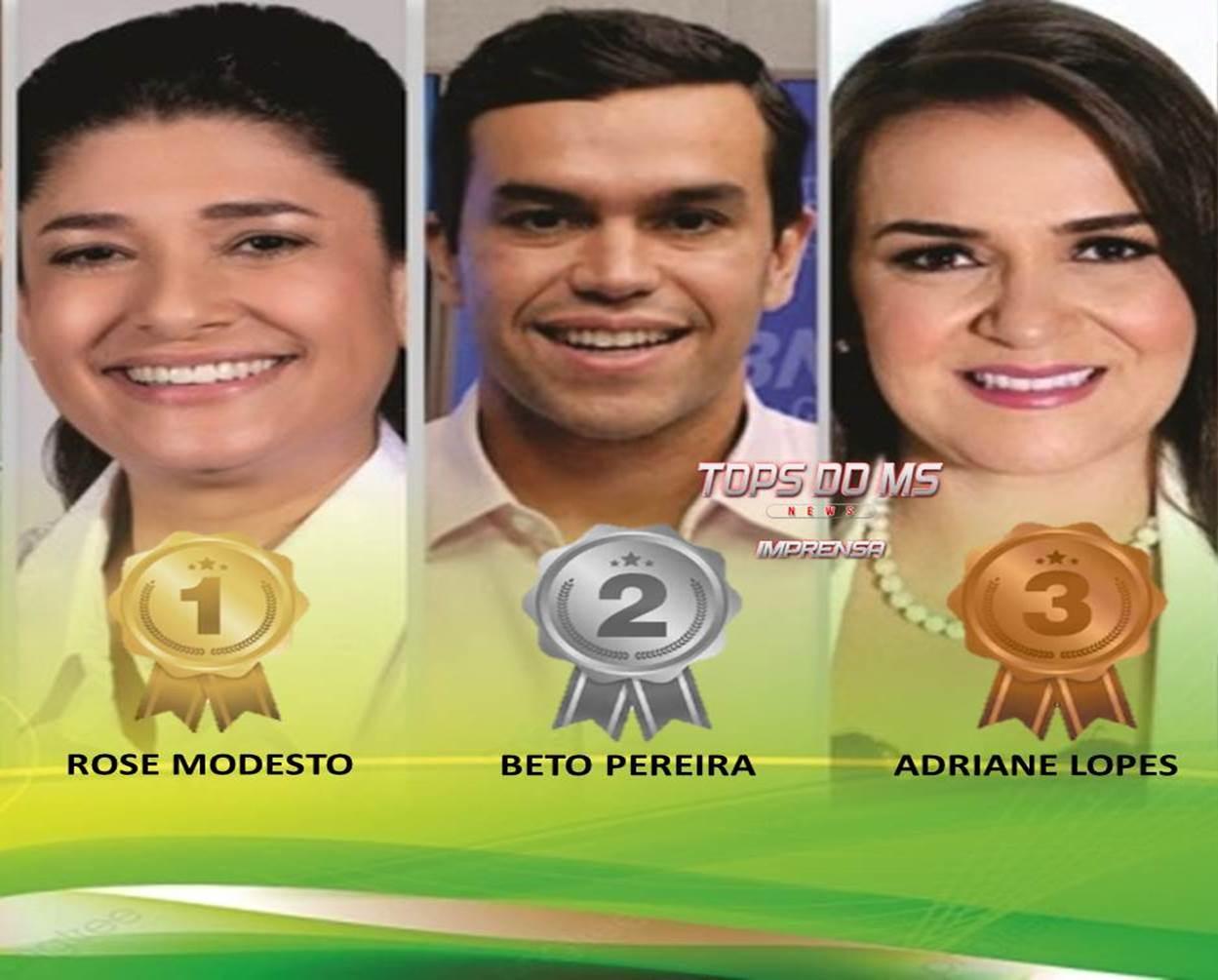 Rose Modesto, Beto Pereira, e Adriane correm contra o tempo para definir o seu  candidato a vice-prefeito.  Rose Modesto, Beto Pereira, e Adriane correm contra o tempo para definir o seu  candidato a vice-prefeito.