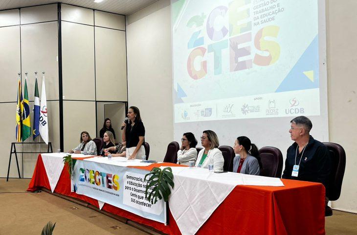 SES e CES realizam 2ª Conferência Estadual de Gestão do Trabalho e da Educação na Saúde.