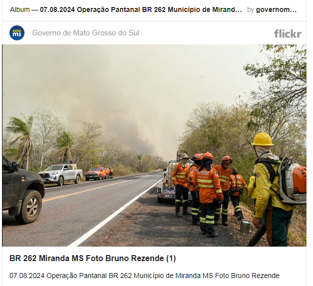 Chuva de 20 mm chega a várias regiões do Pantanal e ajuda a controlar incêndios florestais em MS. Chuva de 20 mm chega a várias regiões do Pantanal e ajuda a controlar incêndios florestais em MS.