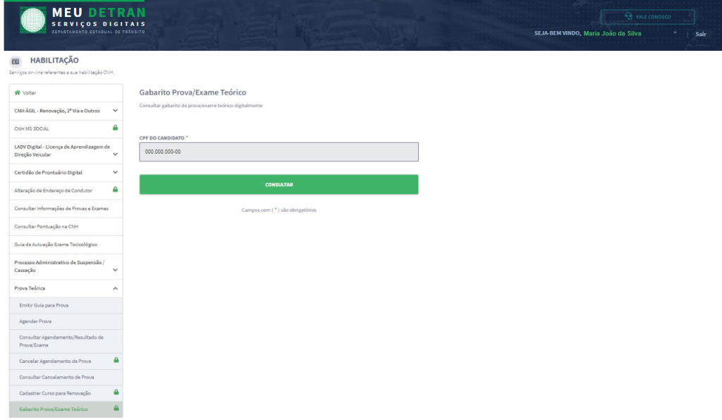 Detran lança ferramenta para consulta online de prova, gabarito e pedido de revisão da prova teórica. Detran lança ferramenta para consulta online de prova, gabarito e pedido de revisão da prova teórica.