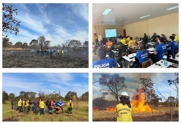 Peritos, bombeiros e PMA de MS passam por curso para identificar incêndios florestais criminosos. Peritos, bombeiros e PMA de MS passam por curso para identificar incêndios florestais criminosos.