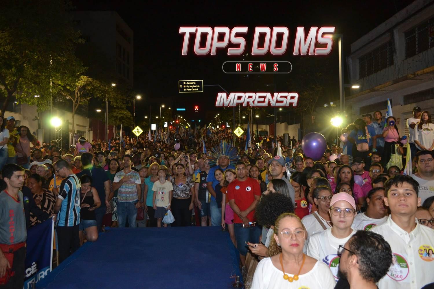 Rose Modesto  lança oficialmente campanha para prefeita da Capital com evento  que lotou e teve mais de 5 mil pessoas. Rose Modesto  lança oficialmente campanha para prefeita da Capital com evento  que lotou e teve mais de 5 mil pessoas.