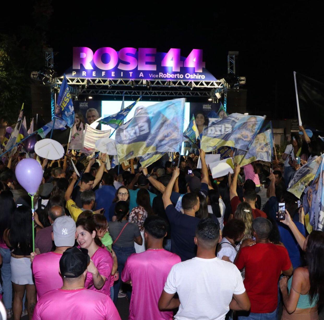 Rose Modesto  lança oficialmente campanha para prefeita da Capital com evento  que lotou e teve mais de 5 mil pessoas. Rose Modesto  lança oficialmente campanha para prefeita da Capital com evento  que lotou e teve mais de 5 mil pessoas.