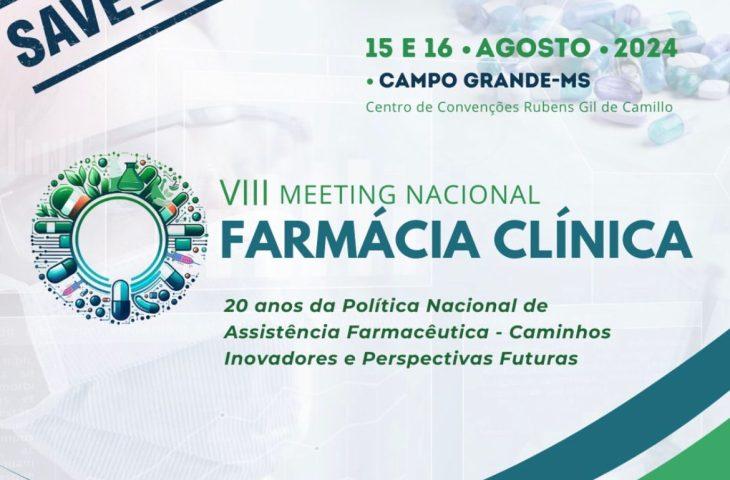 Abertas inscrições para VIII Meeting Nacional de Farmácia Clínica. Abertas inscrições para VIII Meeting Nacional de Farmácia Clínica.