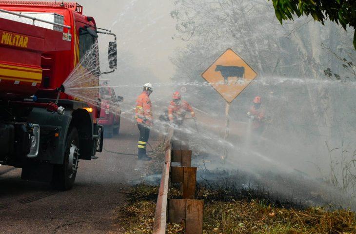 Chuva de 20 mm chega a várias regiões do Pantanal e ajuda a controlar incêndios florestais em MS. Chuva de 20 mm chega a várias regiões do Pantanal e ajuda a controlar incêndios florestais em MS.