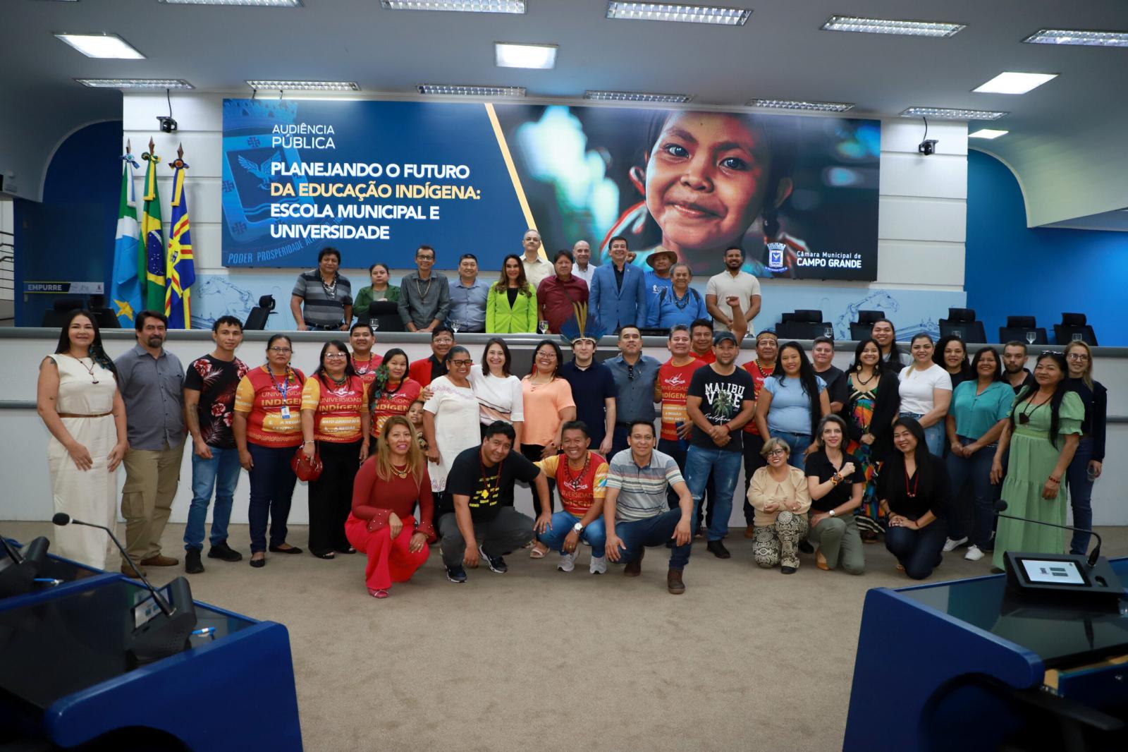 Futuro da educação indígena é tema de debate na Câmara Municipal.