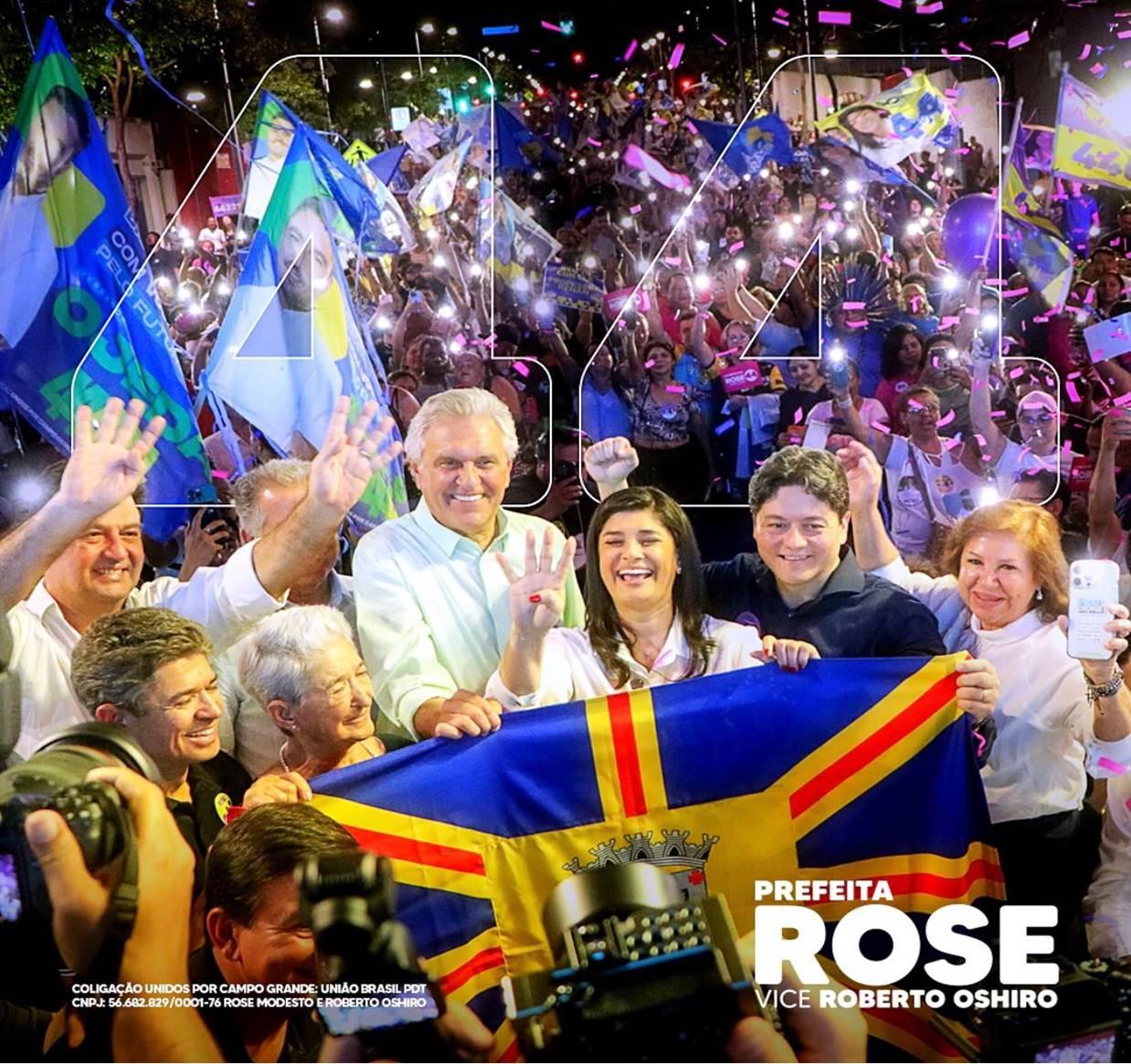Rose Modesto  lança oficialmente campanha para prefeita da Capital com evento  que lotou e teve mais de 5 mil pessoas. Rose Modesto  lança oficialmente campanha para prefeita da Capital com evento  que lotou e teve mais de 5 mil pessoas.