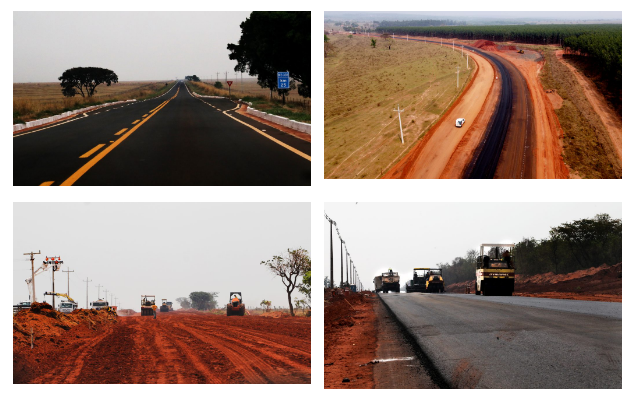 Obras em rodovias estaduais facilitam acesso, levam desenvolvimento e transformam a vida das pessoas. Obras em rodovias estaduais facilitam acesso, levam desenvolvimento e transformam a vida das pessoas.