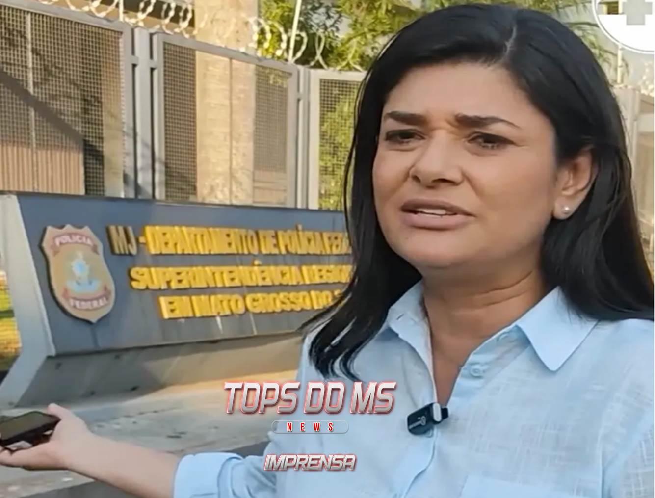 A candidata a prefeitura de Campo Grande Rose Modesto vai à Polícia Federal para denunciar rede de fake News e mentiras sobre o seu nome. A candidata a prefeitura de Campo Grande Rose Modesto vai à Polícia Federal para denunciar rede de fake News e mentiras sobre o seu nome.