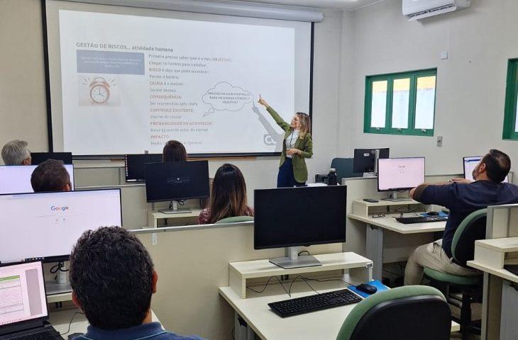 CGE-MS realiza oficinas sobre Mapa de Riscos do Metaprocesso das Contratações Públicas. CGE-MS realiza oficinas sobre Mapa de Riscos do Metaprocesso das Contratações Públicas.