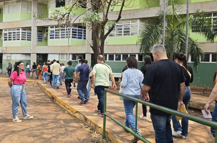 Concurso da Iagro teve mais de mil pessoas na prova objetiva. Concurso da Iagro teve mais de mil pessoas na prova objetiva.