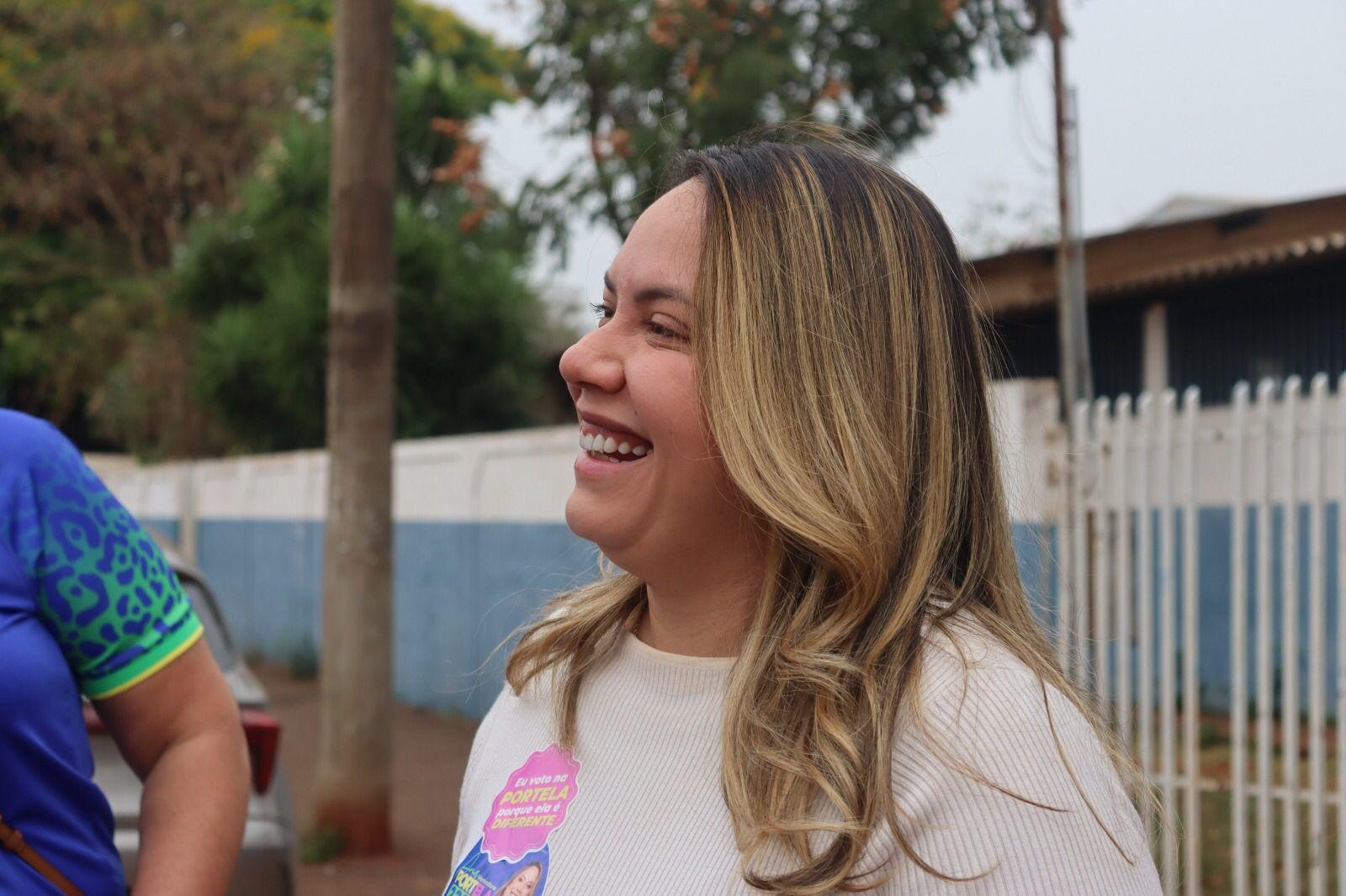 Nova vereadora Ana Portela diz que contou com equipe técnica para “ouvir as dores dos bairros” da Capital Morena. Nova vereadora Ana Portela diz que contou com equipe técnica para “ouvir as dores dos bairros” da Capital Morena.