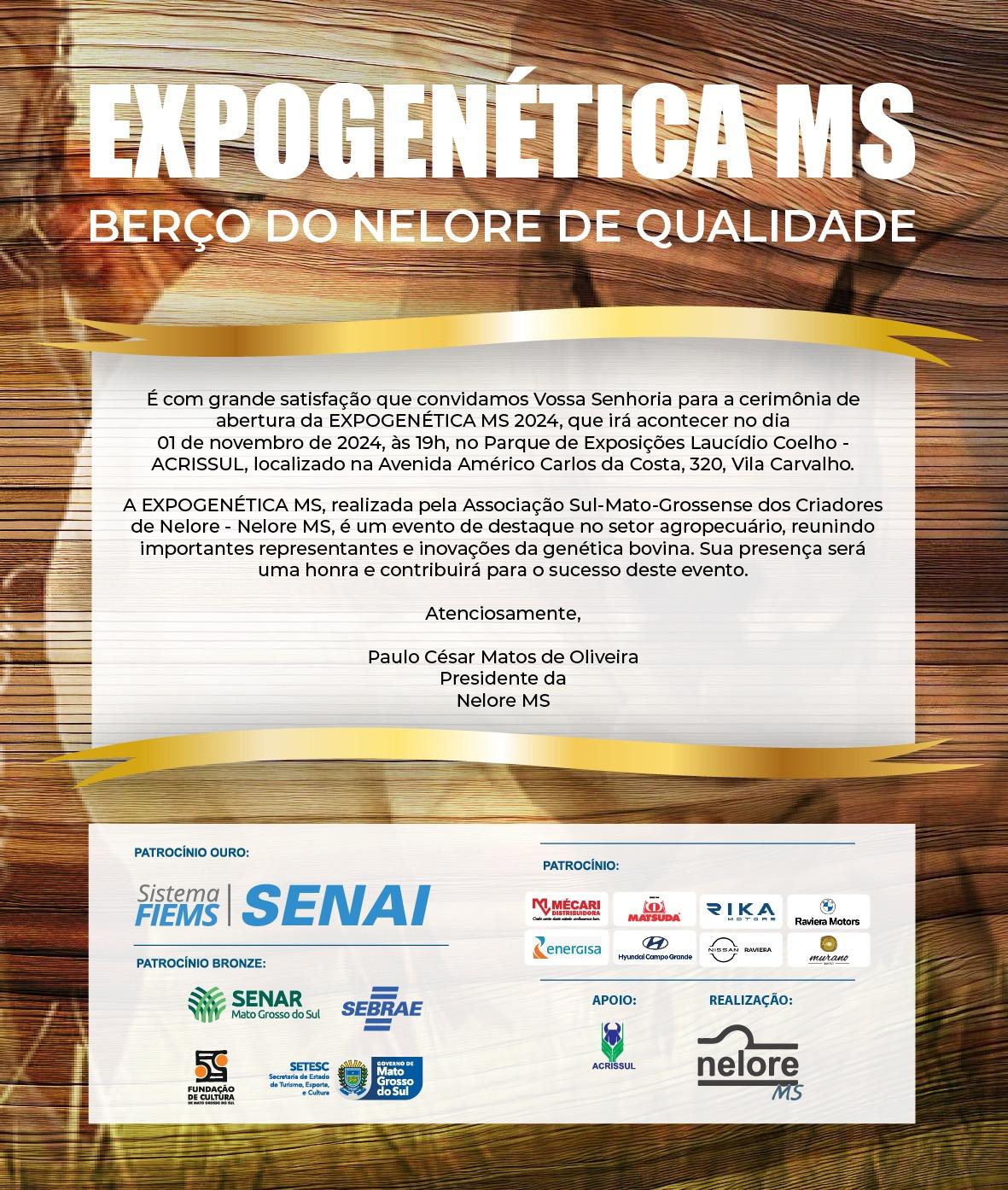 Expogenética MS terá mais de 10 palestras relacionadas ao melhoramento genético, confira a agenda.