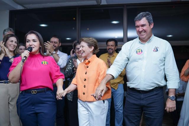 O Governado Eduardo Riedel e Tereza Cristina foram decisivos na vitória da prefeita Adriane Lopes. O Governado Eduardo Riedel e Tereza Cristina foram decisivos na vitória da prefeita Adriane Lopes.