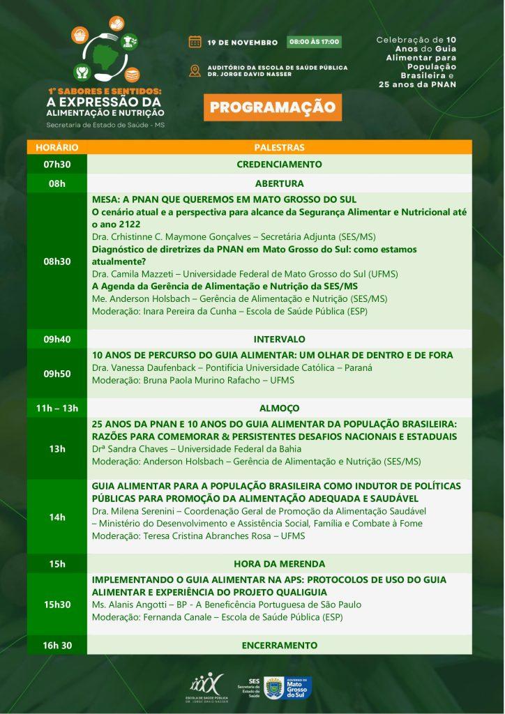Encontro ‘Sabores e Sentidos’ irá Celebrar Avanços em Alimentação e Nutrição. Encontro ‘Sabores e Sentidos’ irá Celebrar Avanços em Alimentação e Nutrição.