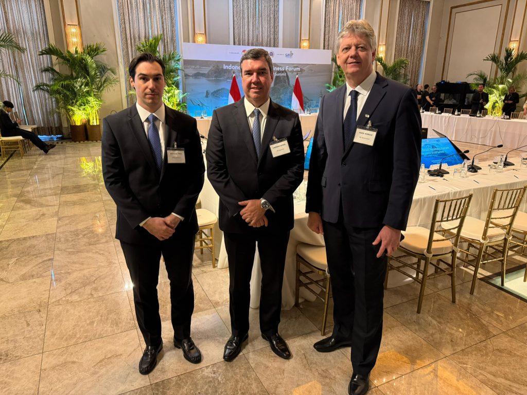 Em fórum entre Brasil e Indonésia, empresa confirma construção de nova fábrica de celulose em MS. Em fórum entre Brasil e Indonésia, empresa confirma construção de nova fábrica de celulose em MS.