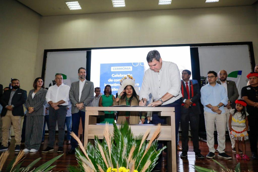 Parceria garante investimentos às comunidades indígenas e ampliação da rede de proteção às mulheres.