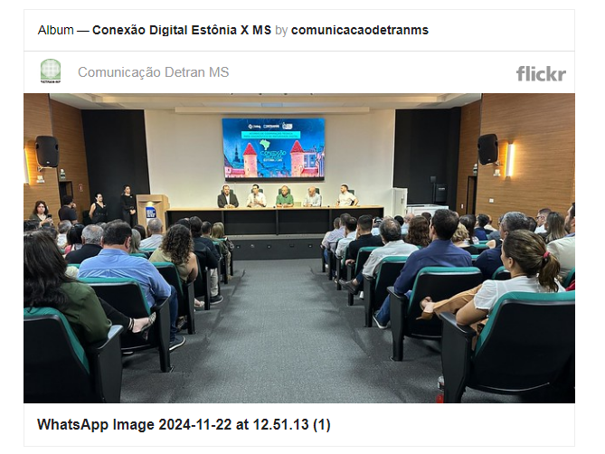 Detran-MS é o primeiro do Brasil a assinar acordo com a Estônia para avanço digital. Detran-MS é o primeiro do Brasil a assinar acordo com a Estônia para avanço digital.